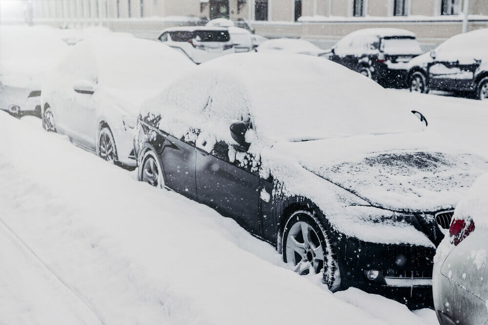 Ne pas laisser son véhicule dehors l'hiver